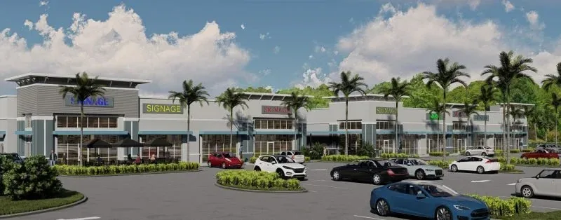 Shoppes of Westlake Landings commercial plaza